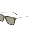 DKNY Green Acetate Sunglasses