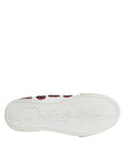 Dolce & Gabbana White Devil Face Portofino Sneakers Shoes