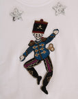 Dolce & Gabbana White Cotton Fairy Tale T-Shirt