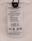 Dolce & Gabbana White Cotton Fairy Tale T-Shirt