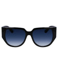 Ferragamo Black Bio Injected Sunglasses