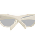 Emilio Pucci White Metal Sunglasses