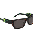 DKNY Brown Acetate Sunglasses
