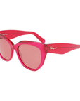 Ferragamo Multicolor Acetate Sunglasses