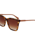 Longchamp Brown Acetate Sunglasses