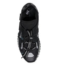 Dolce & Gabbana Black Mesh Sorrento Trekking Sneakers Shoes