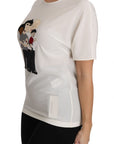 Dolce & Gabbana White Silk Stretch