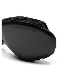 Dolce & Gabbana Black Cotton Mules