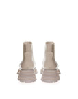 Alexander McQueen Beige Leather Chelsea Boots