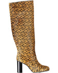 Tommy Hilfiger Beige Leather Women Boot