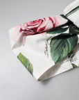 Dolce & Gabbana White Floral Print Cropped Bustier Corset Top