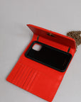 Dolce & Gabbana Red Quilted Devotion Crossbody Chain Phone Cover Bag
