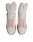 Dolce & Gabbana Multicolor Low Top Trainers Sneakers Shoes