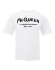 Alexander McQueen White Cotton T-Shirt