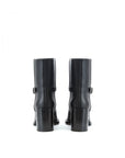 Burberry Black Leather Ankle Boots