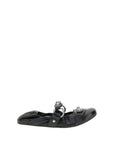 Balenciaga Black Calf Leather Bos Taurus Ballet Flats