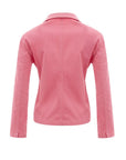 Lardini Pink Cotton Blazer