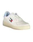 Tommy Hilfiger White Polyurethane Women Sneaker
