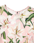 Dolce & Gabbana Multicolor Floral Print Round Neck Tank Top