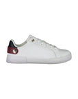 Tommy Hilfiger Bianco Polyurethane Women Sneaker