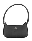 Tommy Hilfiger Black Polyurethane Women Handbag