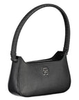 Tommy Hilfiger Black Polyurethane Women Handbag