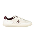 Tommy Hilfiger Beige Polyurethane Women Sneaker