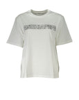 Patrizia Pepe White Cotton T-Shirt