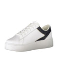 Tommy Hilfiger Bianco Polyurethane Women Sneaker