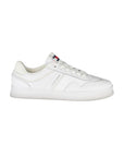 Tommy Hilfiger Bianco Polyurethane Women Sneaker