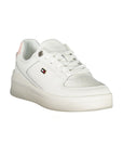 Tommy Hilfiger White Leather Women Sneaker