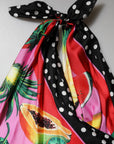 Dolce & Gabbana Multicolor Halter Party Evening Cropped Top