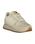 Tommy Hilfiger Beige Polyurethane Women Sneaker