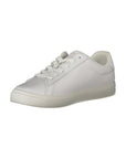 Tommy Hilfiger Bianco Polyurethane Women Sneaker
