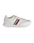 Tommy Hilfiger White Leather Women Sneaker