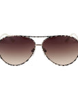 Guess Beige Metal Sunglasses