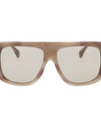 Max Mara Beige Acetate Sunglasses
