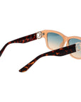 Guess Beige Stainless Steel Sunglasses