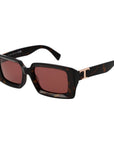 Tod's Brown Acetate Sunglasses