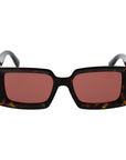Tod's Brown Acetate Sunglasses
