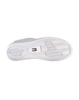 Tommy Hilfiger White Leather Women Sneaker