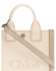 Chloé Beige Cotton Handbag