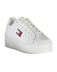 Tommy Hilfiger White Leather Women Sneaker