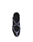 The Attico Black Polyethylene Ballet Flats