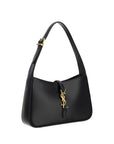 Saint Laurent Black Calf Leather Bos Taurus Handbag