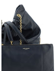 Saint Laurent Black Lamb Ovis Aries Aries Shoulder Bag