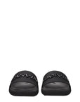 Lanvin Black Cotton Slippers