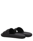 Lanvin Black Cotton Slippers