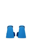 The Attico Light Blue Satin Platform Sandals
