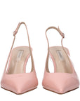 Casadei Pink Leather High Heel Pumps